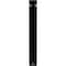 Ekena Millwork Miller Wrought Iron Bracket, (Single center brace), Powder Coated Black 1 1/2"W x 7 1/2"D x 10"H BKTM01X07X10SMI - alternate 9